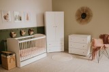 Mobilier Camera copii Si Bebelusi KLUPS KAROLINA Alb-Natur
