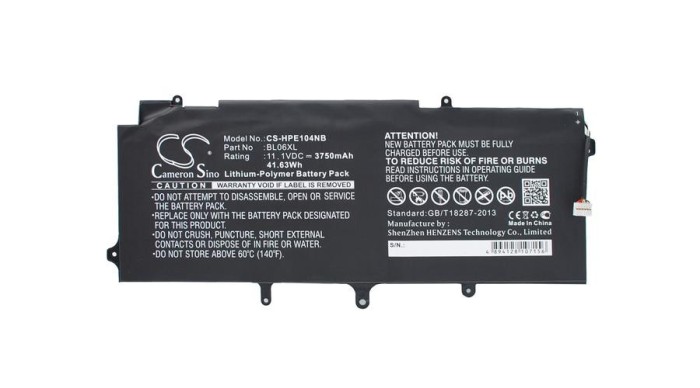 Cameron Sino 3750mAh HP EliteBook 1040,EliteBook Folio 1040 G1,EliteBook Folio 1040 G2,EliteBook Folio 1040 G1(F0G82AV),EliteBook Folio 1040 G1 (J6V88