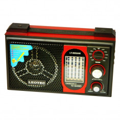 Radio MP3 portabil Leotec LT-905UAR, 10 benzi foto