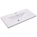 Cumpara ieftin Chiuveta incorporata, alb, 81 x 39,5 x 18,5 cm, ceramica