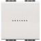 Intrerupator AXIAL simplu Living Light Bticino 2M alb N4051M2A