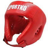 Cumpara ieftin Casca de protectie pentru box SportKO OK2, M, Rosu, inSPORTline