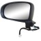 Oglinda exterioara Toyota Avensis (T27) 10.2008-07.2015 Partea Stanga Crom Asferica Electrica Cu Incalzire 87909-05380A0, carcasa neagra, grunduita,
