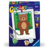 Cumpara ieftin Ravensburger - CreArt pictura pe numere pentru copii urs salbatic