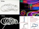 Banda LED decor 2835W 6500K 5M alb rece IP65
