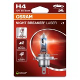 Bec auto Osram H4 Night Breaker Laser, P43T, 60/55 W, 12 V