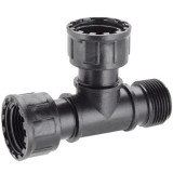 Racord de vana in T Claber 1&Prime; F. x 1&Prime; M. x 1&Prime;F. pentru grădinărit