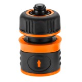 Conector furtun 1/2 cu stop, bi-material, pentru irigare NEO