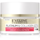 Eveline Cosmetics Platinum &amp; Collagen crema anti-rid de zi si de noapte 60+ 50 ml