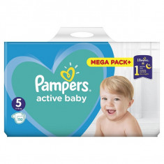 Scutece Pampers Active Baby, Nr.5, Mega Box 110 buc foto