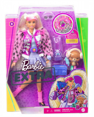 PAPUSA BARBIE EXTRA STYLE BLONDA CU CODITE SuperHeroes ToysZone foto