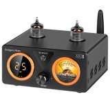 Amplificator stereo cu lampi Kruger&amp;Matz A80 pro, 2x100W, 4-8 ohmi, 2 cai, Bluetooth