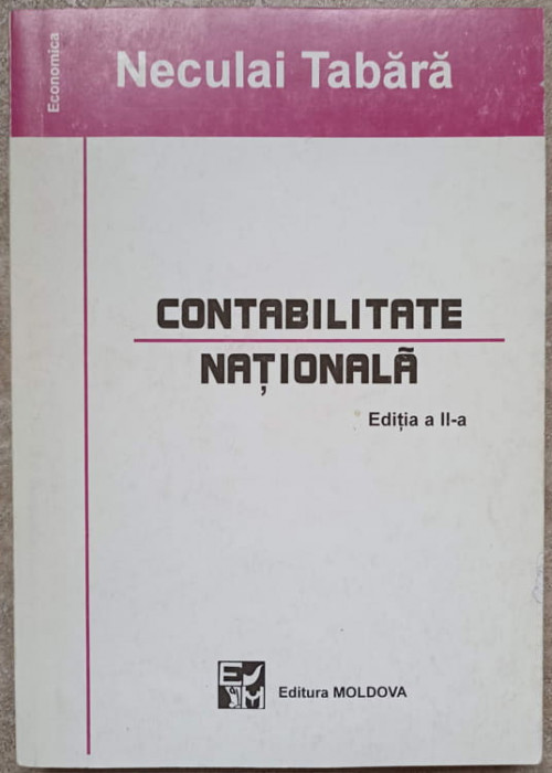 CONTABILITATE NATIONALA-NECULAI TABARA-141698