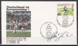 Italia 1980 - Campionatul European de Fotbal - Italia, FDC, Stampilat