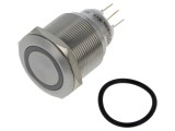 Comutator Anti-Vandalism ONPOW 2 Poziții SPDT 3A/220VAC IP65 GQ25-L-11ZE/J/G/24V/S