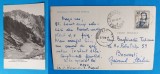 Carte Postala circulata veche anul 1960 - Muntii Fagarasului - Lacul Podragelul, Sinaia, Printata