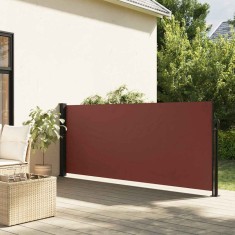 vidaXL Copertină laterală retractabilă, maro, 120 x 600 cm 4004494