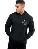 Hanorac Barbati Negru - Espresso Yourself II - L, THEICONIC