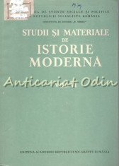 Studii Si Materiale De Istorie Moderna VI - N. Adaniloaie, Dan Berinde foto