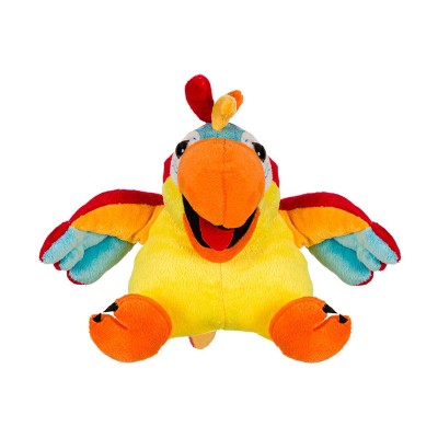 Papagal Little DJ, 15 x 15 x 21 cm, functie repetare voce, poliester, 3 x AAA, 3 ani+ foto