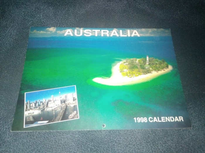 CALENDAR AUSTRALIA 1998