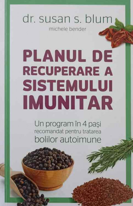 PLANUL DE RECUPERARE A SISTEMULUI IMUNITAR. UN PROGRAM IN 4 PASI RECOMANDAT PENTRU TRATAREA BOLILOR AUTOIMUNE-DR