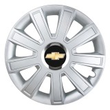 Set 4 Capace Roti, potrivite jantelor de R16, pentru Chevrolet, model flash cromat