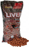 Cumpara ieftin Starbaits Red Liver - Boilie sinking 2,5kg 14mm