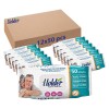 Servetele umede adulti Holder, 12 pachete x 50 buc, cu glicerina hidratanta, inchidere cu capac