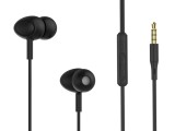 Casti in-ear cu fir Tellur Basic Gamma, microfon, negru