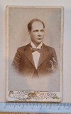 Set 2 fotografii carte-de-visite &ndash; &bdquo;M. Rudich, Jassy&rdquo; &ndash; cca 1895&ndash;1905 &ndash; 10,5&times;6,5 cm