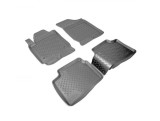 Covorase Cauciuc Tip Tavita Auto Kia Cee&#039;d 2006-2012 + Protectie Tunel Spate ALM Negre