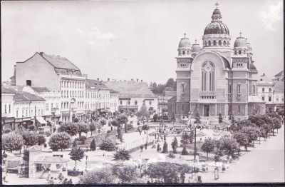 AMS - ILUSTRATA 889 TG. MURES - PIATA I.V. STALIN, 1958, CIRCULATA foto