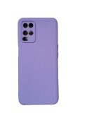 Husa silicon antisoc cu microfibra in interior Oppo A54 4G Mov