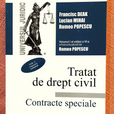 Tratat de drept civil. Contracte speciale. Vanzarea. Schimbul (Vol. 1) - F. Deak