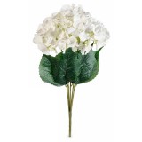 Cumpara ieftin Buchet Hortensii artificiale albe verzi 47 cm