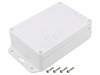 Carcasă Universală Albă IP67 150x100x45mm ASA, KRADEX