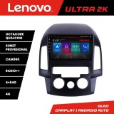 Navigatie Hyundai i30 2009-2012 pentru clima manuala, QLED, 4GB+64GB