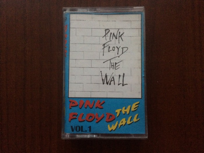 pink floyd the wall vol. 1 1979 album caseta audio muzica progresiv prog rock poker records poland