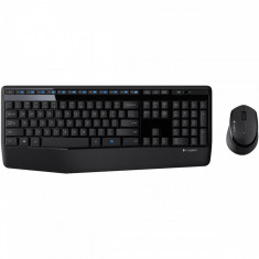 Kit Mouse Wireless + Tastatura MK345 Logitech Black foto