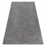 Covor SOFFI shaggy 5cm gri, 70x250 cm, Dreptunghi, Polipropilena