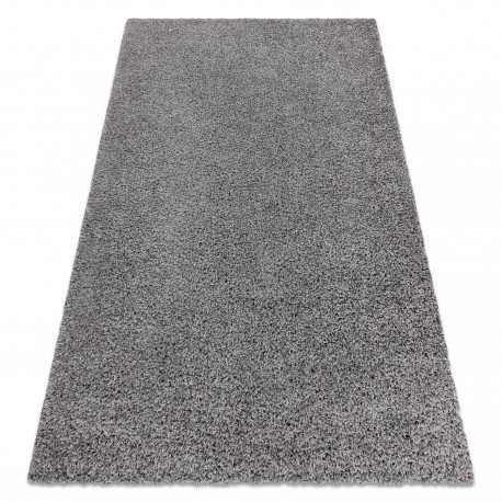 Covor SOFFI shaggy 5cm gri, 70x300 cm