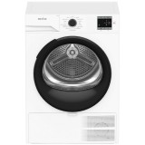 Uscator de rufe Arctic A2T19239W, Pompa de caldura, Aqua Surf, Child lock, 15 programe, Panou de control cu LED, Clasa D