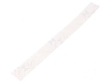 Bandă termoconductoare 25mm x 240mm x 0,5mm 3W/mK albă