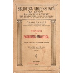 Charles Gide Principii de economie politica