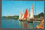 CPIB 17827 CARTE POSTALA - MAMAIA. PE SIUT-GHIOL. BARCA CU PANZA