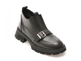 Pantofi GRYXX negri, 096K714, din piele naturala