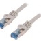 Patch Cord S/FTP Cat 6a Cu LSZH Gri 15m 26AWG