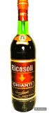 A 80 -vin rosu CHIANTI DOC, RICASOLI, recoltare 1973 cl 72 gr 12, Sec, Europa