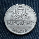 2p - Medalie Hungexpo 1975 Budapest Ungaria / expozitie Budapesta